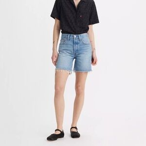 Levi's Blue Denim Shorts